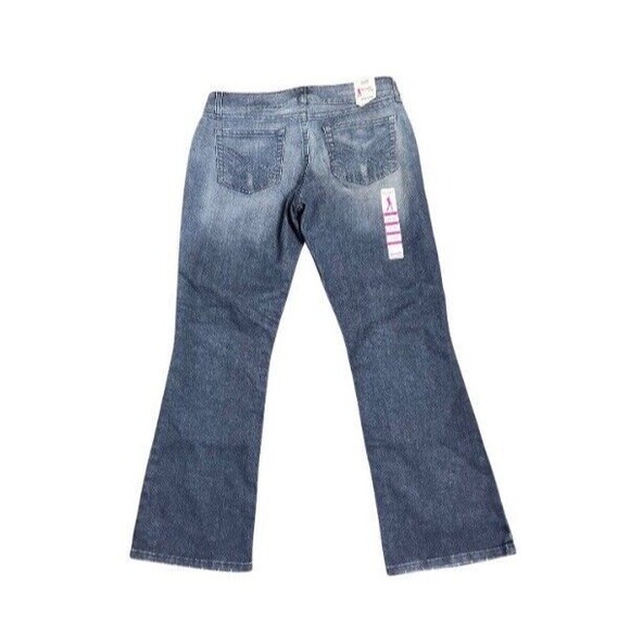 Wrangler Women’s Jeans Low Rise Boot Cut Bling Pockets  9/10 X 30 NWT - Picture 2 of 11